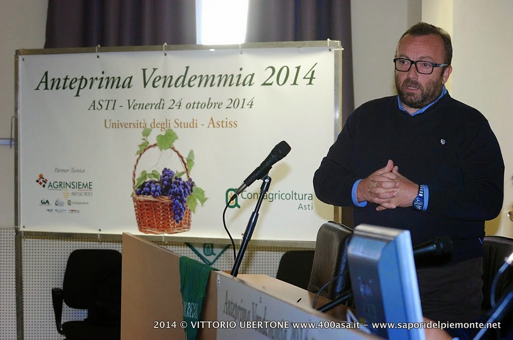 Asti 24 ottobre 2014 Anteprima Vendemmia 2014 - fotografia di Vittorio Ubertone